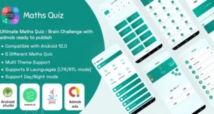 Ultimate Maths Quiz : Brain Challenge with admob ready to publish