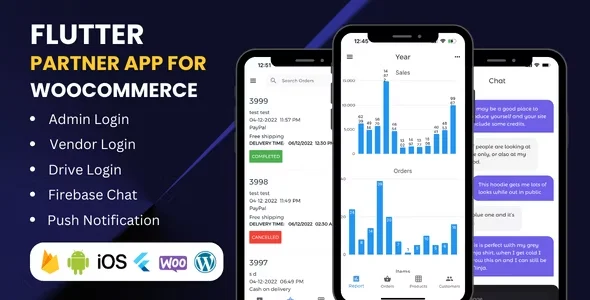 Ứng dụng Flutter dành cho quản trị viên WooC Commerce v3.10