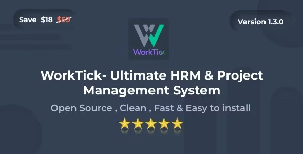 WorkTick - HRM & Project Management