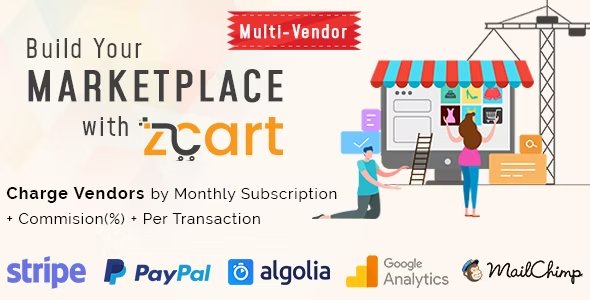 zCart v2.11.0 Nulled – Thị trường thương mại điện tử nhiều nhà cung cấp