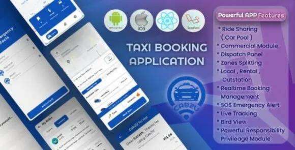 Cab2u v1.1.0 – Giải pháp Taxi