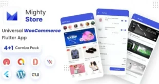 MightyStore WooC Commerce v18.0 – Nguồn ứng dụng đầy đủ thương mại điện tử Flutter