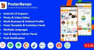 Poster Banao v2.0 Nulled – Trình tạo Poster