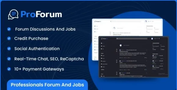 ProForum v1.0.0 – Diễn đàn chuyên nghiệp và tập lệnh việc làm