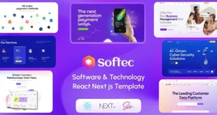 Softec v1.0.0 – Mẫu phần mềm & công nghệ React Next js