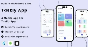 Ứng dụng Tasky v1.0 – Mẫu ứng dụng di động Flutter