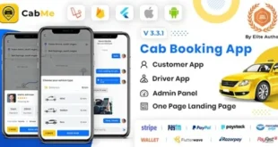 CabME v4.0 – Nguồn ứng dụng Giải pháp đặt vé taxi hoàn chỉnh Flutter