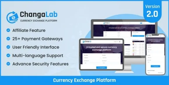 ChangaLab v2.2 – Nền tảng trao đổi tiền tệ