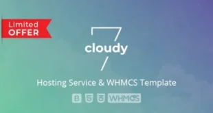 Cloudy 7 v2.1 – Dịch vụ Hosting & Mẫu WHMCS