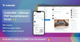 ColibriSM v1.4.2 Nulled – Mạng xã hội tối ưu