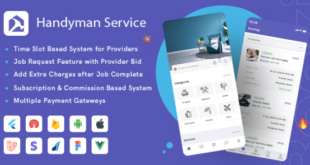 Dịch vụ Handyman v10.6.0 – Ứng dụng Flutter