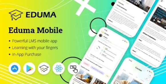 Eduma Mobile v2.0.1 – React Native LMS Mobile App cho iOS & Android