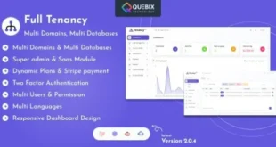 Full Tenancy v2.0.4 – Tên miền, Cơ sở dữ liệu, Người dùng, Vai trò, Quyền & Cài đặt Tập lệnh PHP