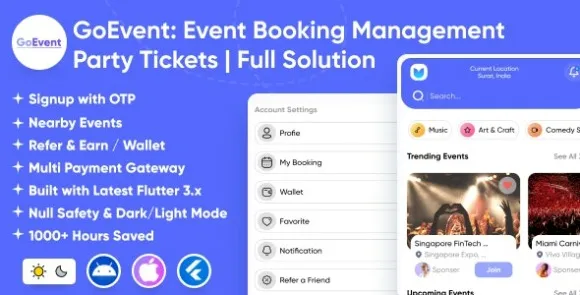 GoEvent v1.2 – Quản lý đặt chỗ sự kiện