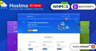 Hostma v2.0 – Lưu trữ mẫu HTML & WHMCS