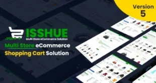 Isshue v5.0 Nulled – Tập lệnh giải pháp giỏ hàng thương mại điện tử