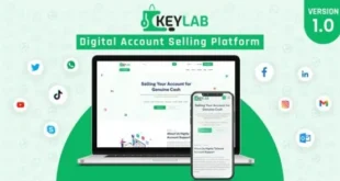 KeyLab v1.0 Nulled – Tập lệnh nền tảng bán tài khoản kỹ thuật số