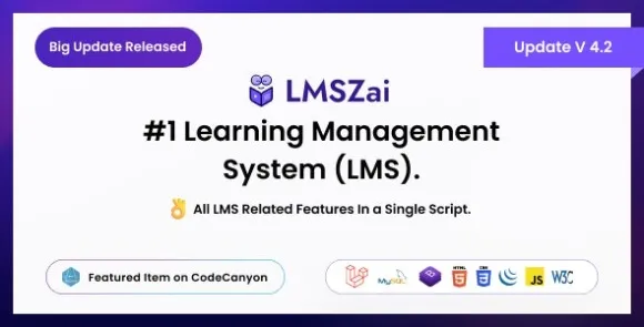 LMSZAI v6.0 Nulled – Hệ thống quản lý học tập LMS (Laravel)