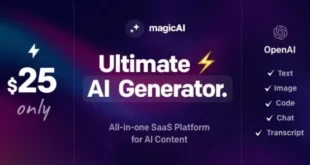 MagicAI v3.2.0 Nulled – Nội dung, văn bản, hình ảnh, trò chuyện, trình tạo mã OpenAI