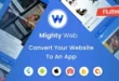 MightyWeb Webview v20.0 – Trình chuyển đổi web sang ứng dụng