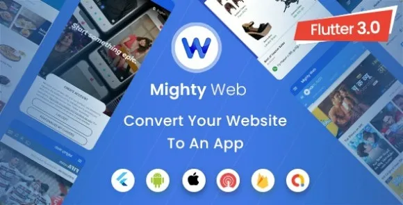 MightyWeb Webview v20.0 – Trình chuyển đổi web sang ứng dụng