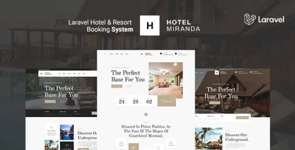 Miranda v1.37.3 Nulled – Hệ thống đặt phòng đa ngôn ngữ của Laravel Hotel & Resort