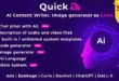 QuickAI OpenAI v4.5 Nulled – ChatGPT – Trợ lý viết và tạo nội dung AI