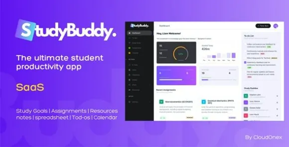 StudyBuddy SaaS v1.3.3 – Công cụ cộng tác tăng năng suất cho sinh viên