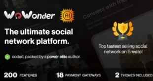 WoWonder v4.3.1 Nulled – Tập lệnh nền tảng mạng xã hội