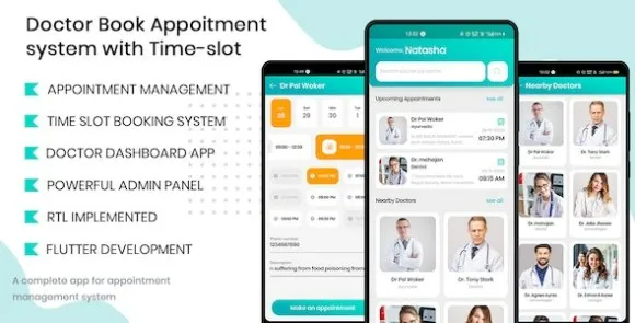 Doctor Finder v8.0 – Đặt lịch hẹn theo khung thời gian