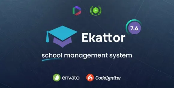 Ekattor v7.6 Nulled – Hệ thống quản lý trường học