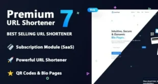 Trình rút ngắn URL cao cấp v7.3.1 Nulled