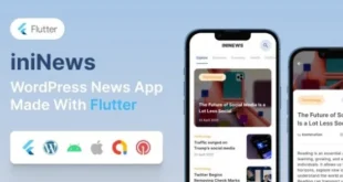 iniNews v1.0 – Ứng dụng di động Flutter