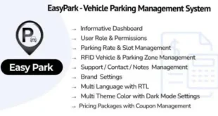 EasyPark SaaS v1.2 – Hệ thống quản lý đỗ xe