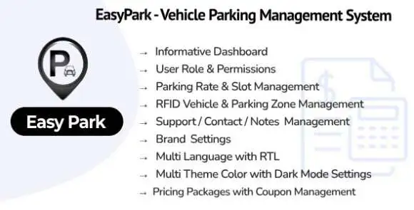 EasyPark SaaS v1.2 – Hệ thống quản lý đỗ xe