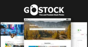 GoStock v5.2 Nulled – Tập lệnh ảnh stock miễn phí và cao cấp