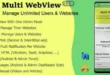 Multi WebView + Bảng quản trị v3.2.0 – Mã nguồn ứng dụng