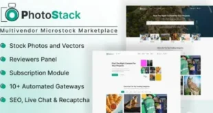 PhotoStack v1.0 – Tập lệnh PHP dành cho thị trường đa nhà cung cấp Microstock