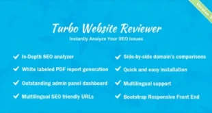 Turbo Website Reviewer v3.0 Nulled – Công cụ phân tích SEO chuyên sâu