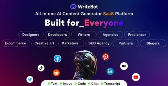 WriteBot v4.0.0 – Trình tạo nội dung AI