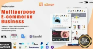 eShop Web v2.8.2 Nulled – Thị trường thương mại điện tử