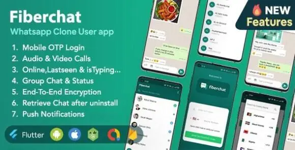 Fiberchat v2.0.12 – Ứng dụng gọi điện và trò chuyện