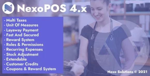 NexoPOS v5.1.0 – Trình quản lý kho hàng, CRM & POS