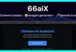 66aix v25.0.0 Nulled – Nội dung AI, Chat Bot, Trình tạo hình ảnh