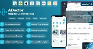 ADoctor v1.3.0 Nulled – Đặt chỗ bác sĩ