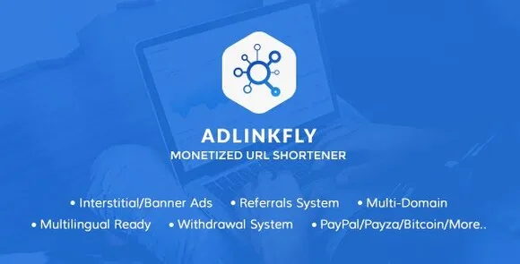 AdLinkFly v6.6.3 Không có giá trị – Tập lệnh rút ngắn URL kiếm tiền