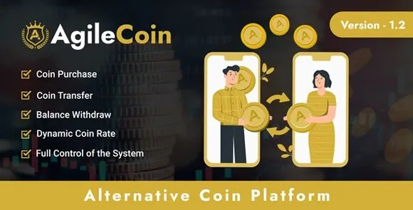 AgileCoin v1.2 – Tập lệnh PHP nền tảng tiền xu