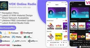 Android VOX Online Radio v8.5 – Nguồn ứng dụng