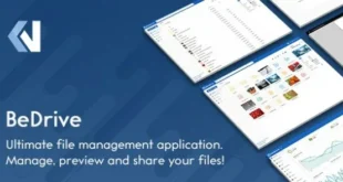 BeDrive v3.1.5 – Tập lệnh chia sẻ tệp và lưu trữ đám mây