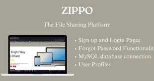 Chia sẻ tệp Zippo – Tập lệnh nền tảng chia sẻ tệp